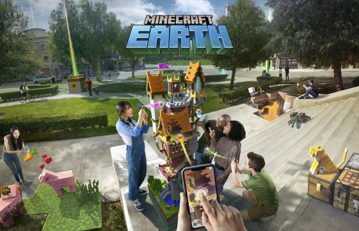لعبة Minecraft Earth من مايكروسوفت تنتهي