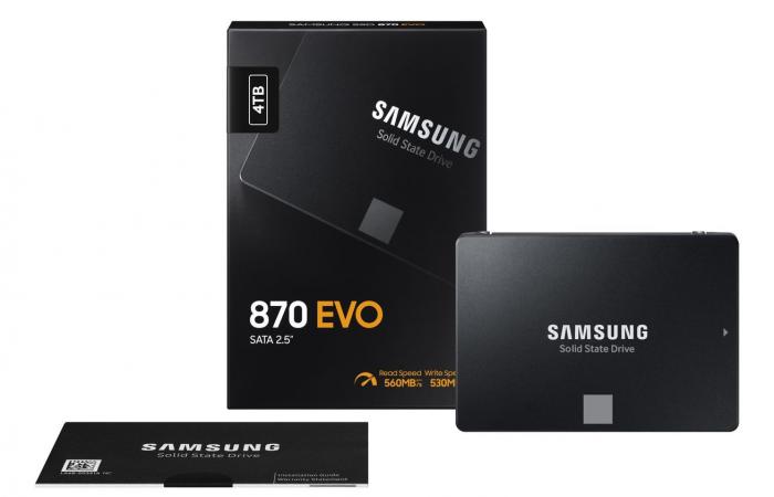 870 Evo SSD من سامسونج يوفر سرعات أعلى وأسعارًا أقل