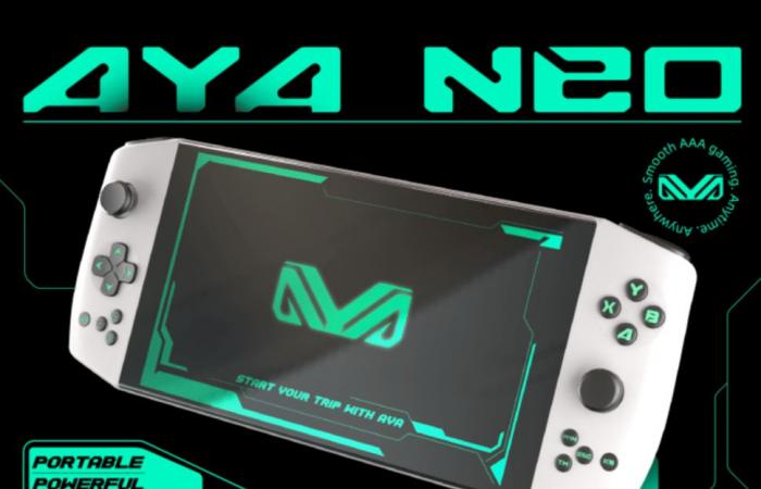 Aya Neo .. الحاسب المحمول للألعاب متوفر الآن عبر Indiegogo