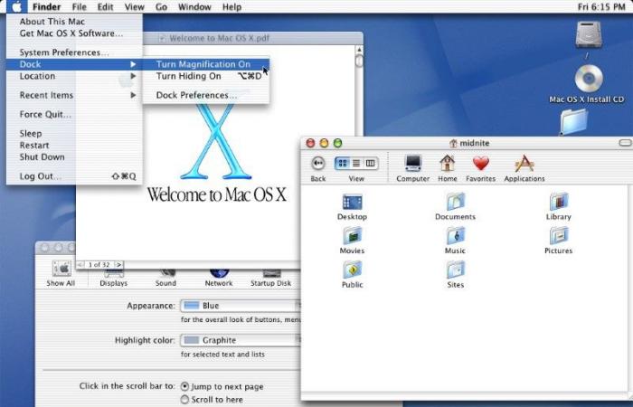 آبل أطلقت نظام Mac OS X قبل 20 عامًا