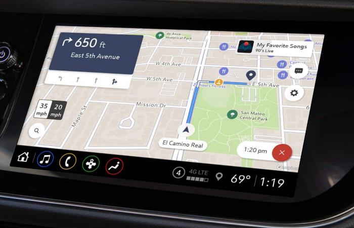 Maps Plus .. نظام الملاحة داخل السيارة من جنرال موتورز