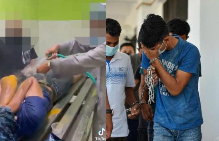 ماليزيا : غسل شابا سرق أموال المسجد كالموتى – فيديو