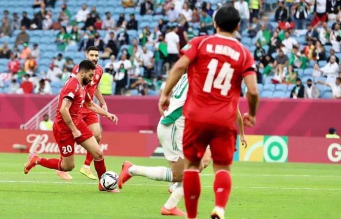 خسارة لبنان أمام سوريا في كرة القدم