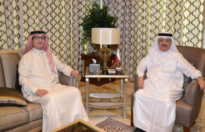 البخاري زار سفير قطر الجديد لدى لبنان