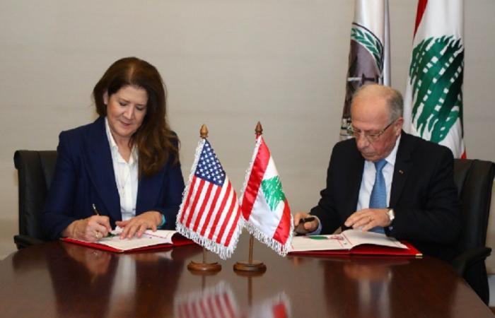 اتفاقية تعاون عسكرية بين لبنان وواشنطن