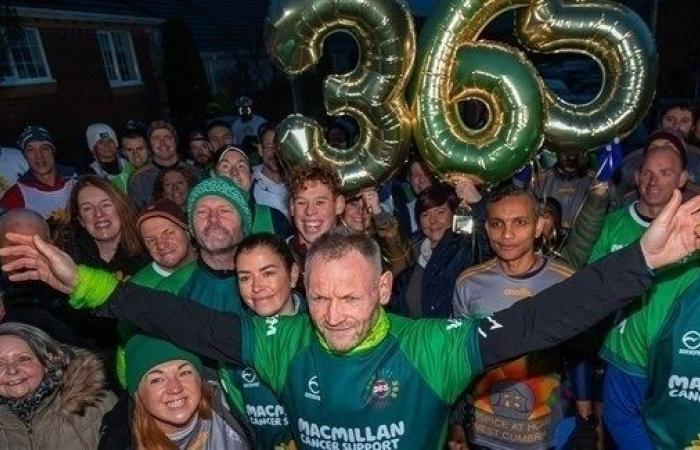 بريطاني ركض 365 ماراثوناً في 365 يوماً لمكافحة السرطان