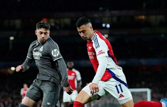 صافرة فرنسية تدير قمة ريال مدريد وأرسنال في دوري أبطال أوروبا