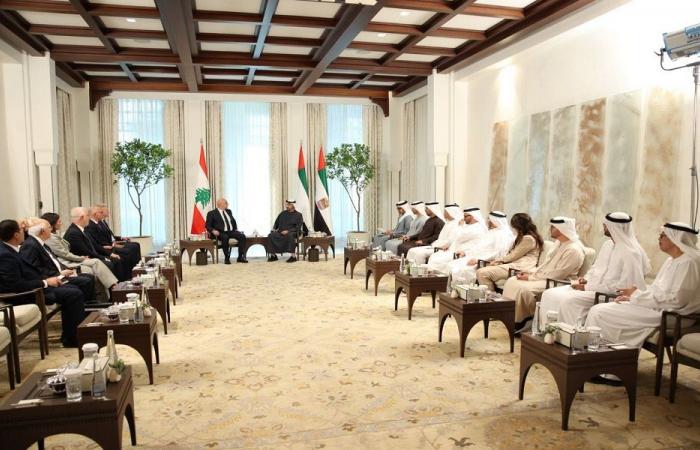 عون: نتطلع الى رؤية إخوتنا الاماراتيين في ربوع بلدنا