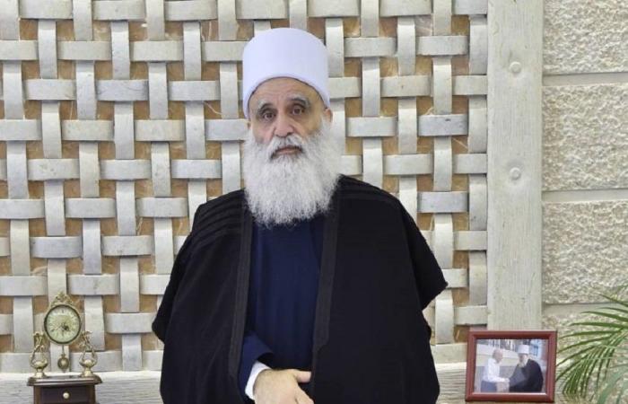 شيخ العقل تلقى تهاني بعيد الأضحى