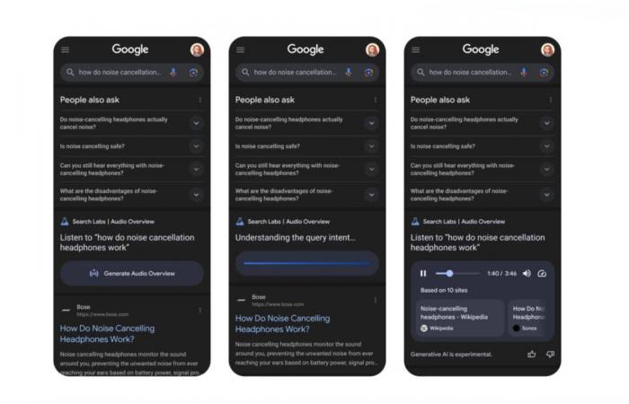 جوجل تختبر إطلاق ملخصات صوتية للنتائج في محرك البحث