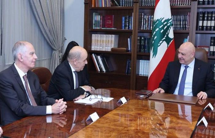 موضوعان أساسيان تصدرا جدول أعمال لودريان