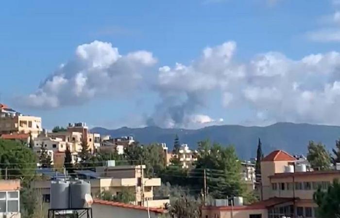 بالفيديو: غارات عنيفة تستهدف الجنوب