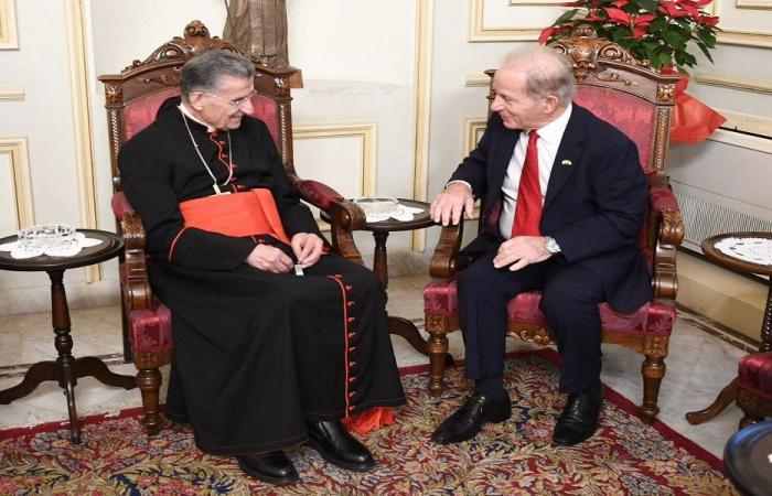 عيسى من بكركي: غيرتنا مع الراعي مشتركة لتحقيق السلام