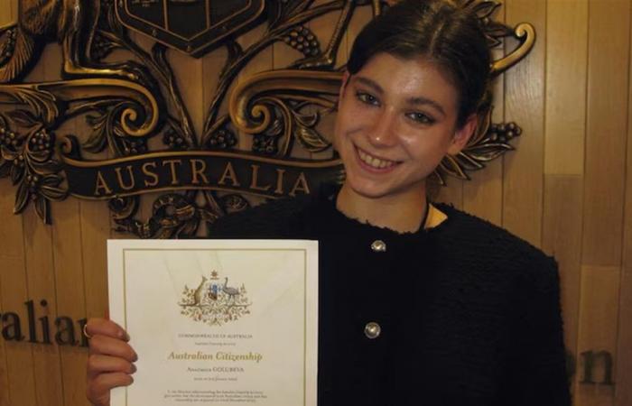 أنستاسيا غولوبيفا تستعد لأول مشاركة لها في أولمبياد الشتاء 2026 مع أستراليا