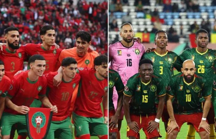 المغرب × الكاميرون… موعد المباراة والقنوات الناقلة