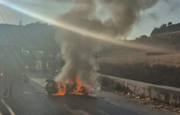 استهداف دراجة نارية في صديقين… وسقوط إصابة