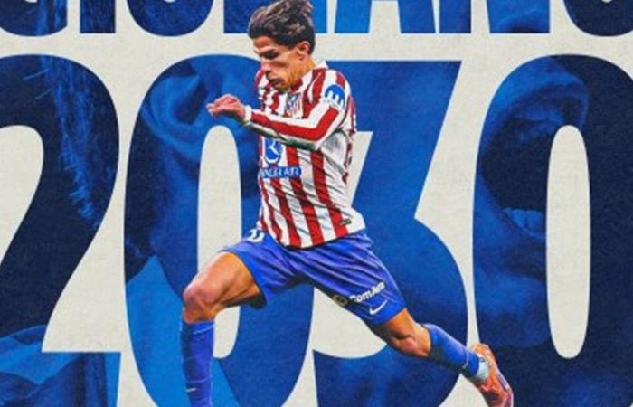 حتى 2030... تجديد عقد "سيميوني الابن" مع "أتلتيكو مدريد"