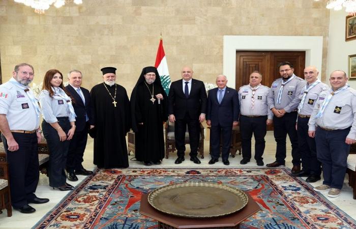 عون: الحركة الكشفية تسهم في صياغة مجتمعات سليمة