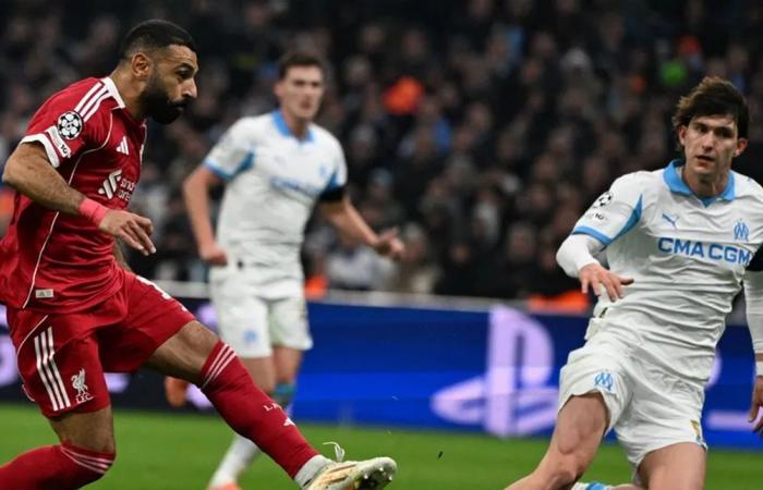 ليفربول يهزم مارسيليا بثلاثية في دوري الأبطال