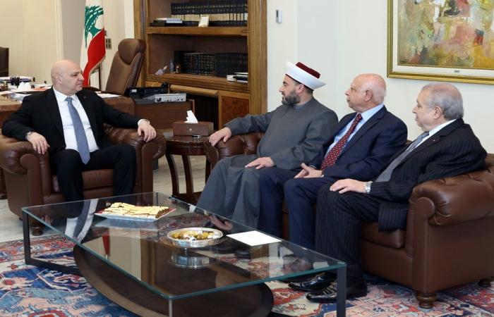 عون يتلقى دعوة من دريان لحضور إفطار دار الفتوى