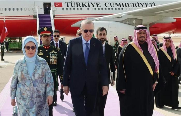 إردوغان يصل السعودية في زيارة رسمية
