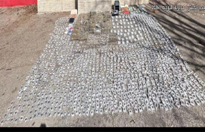 في الليلكي.. الجيش يداهم شقة لتخزين المخدرات