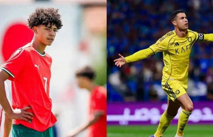 بعمر 15 عامًا فقط… كريستيانو رونالدو جونيور يتفوّق على والده طولًا (صورة)