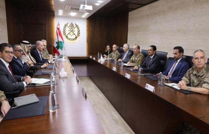 سفراء الخماسية في اليرزة