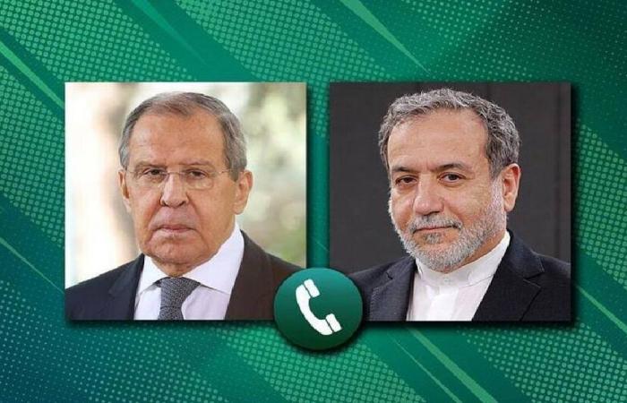 لافروف يؤكد لعراقجي دعم موسكو لمسار التفاوض