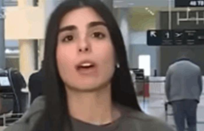 موقف مرعب... شاهدوا ما حصل مع مراسلة الـ"أم تي في" أثناء شنّ إسرائيل لغارة على الضاحية