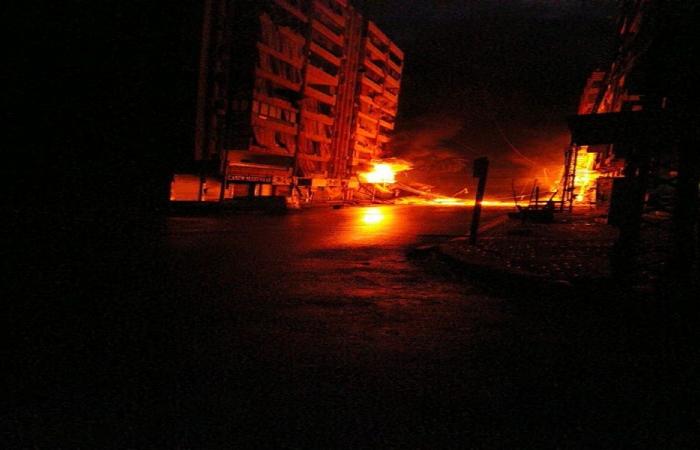 بالفيديو: غارتين على الضاحية الجنوبية لبيروت