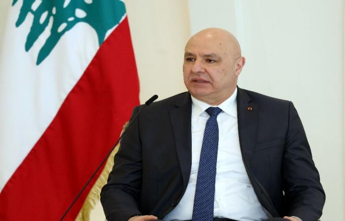 اتصال من رئيس المجلس الأوروبي لعون