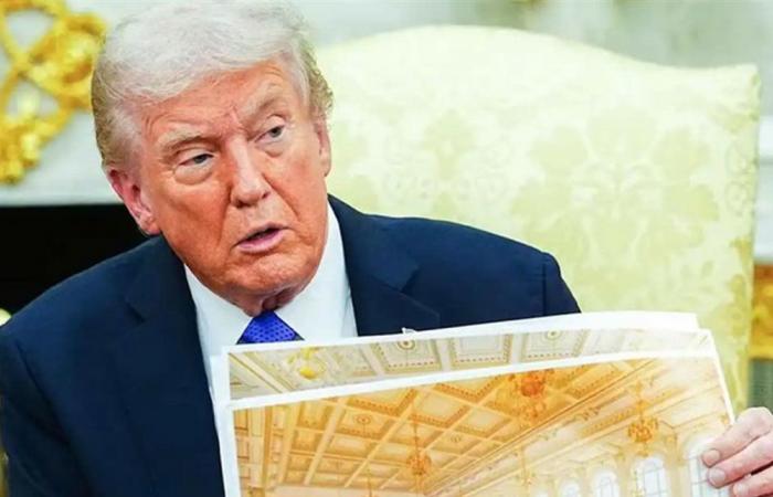 مجمع عسكري تحت قاعة رقص في البيت الأبيض.. هذا ما كشفه ترامب