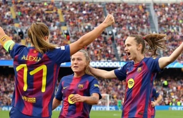 بـ6 أهداف... سيّدات برشلونة يكتسحن ريال مدريد!