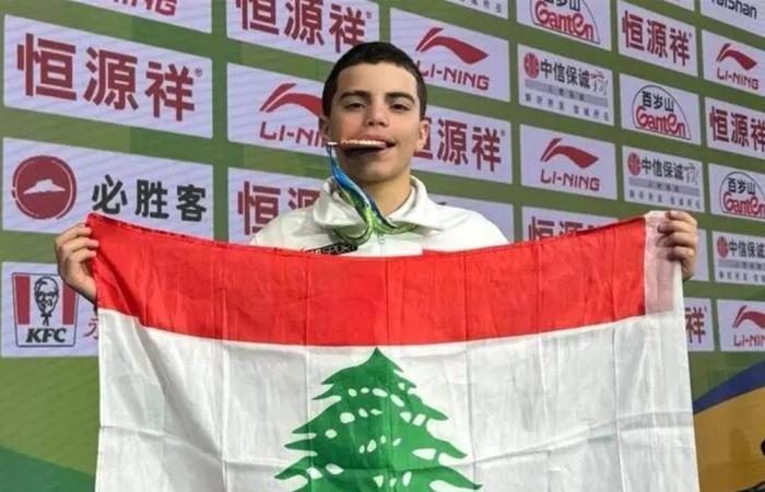 إنجاز عالمي للبنان في الصين.. كريس ونيس يحرز برونزية "الووشو كونغ فو"