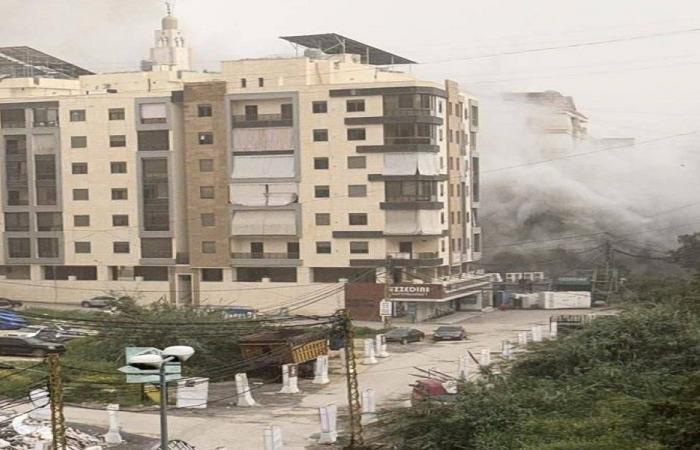 تجدد الغارات على الضاحية (فيديو)