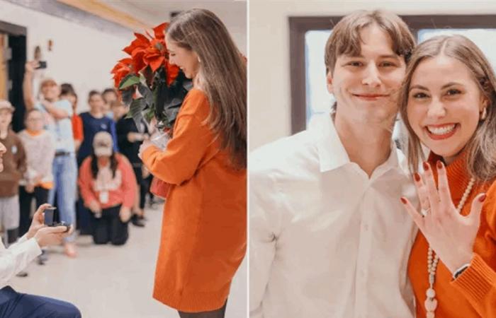 بالفيديو والصور.. عرض زواج داخل المدرسة يحقق حلم معلمة