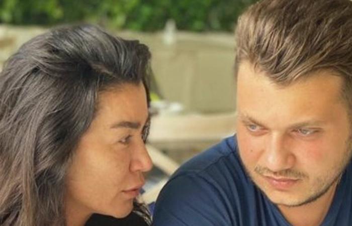 فيديو يجمع نادين الراسي بحيبة إبنها مارك.. شاهدوا ماذا قالت لها (فيديو)