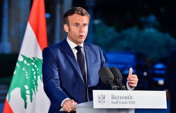 ماكرون: سلطات لبنان تملك الحق في تقرير المصير