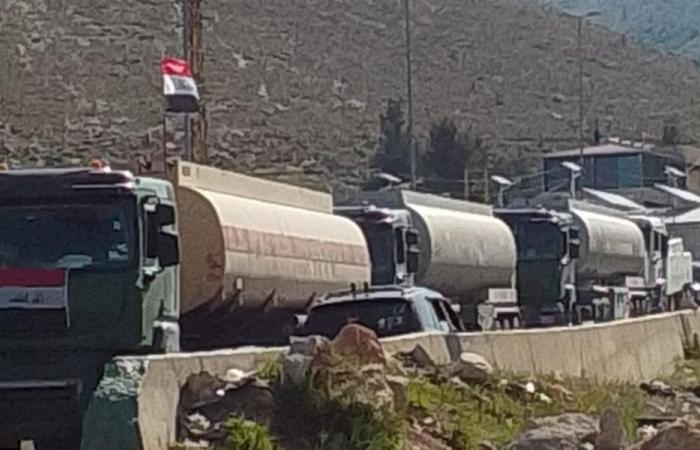 صهاريج مازوت من العراق إلى لبنان