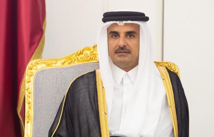 أمير قطر بحث مع رئيس المجلس الأوروبي الأوضاع في لبنان
