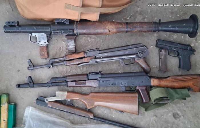 الجيش يوقف 6 أشخاص في إطار التدابير الأمنية