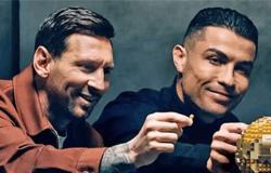 كم بلغت تكلفة الاعلان الذي جمع ميسي ورونالو؟