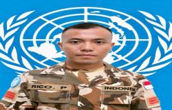 وفاة جندي إندونيسي من قوات حفظ السلام