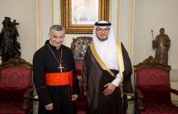 البخاري في بكركي.. وهذا ما جرى تداوله