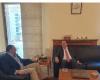 سفير مصر وشقير ناقشا سبل تعزيز التعاون الاقتصادي بين البلدين