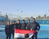 منتخب مصر للتنس يكرر فوزه على إسرائيل